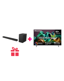 טלוויזיה חכמה Hisense TV 4K Mini LED QLED 75 אינץ' U62 VIDAA 7 600 NITS