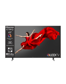 טלוויזיה חכמה QLED הייסנס 43 Hisense TV 4K QLED 43 43E79KQ VIDDA6