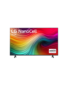  86 אינץ' LG NANO81, טלוויזיה חכמה4K  עם בינה מלאכותית, שלט חכם, HDR10 ו-webOS24 ‏דגם: 86NANO81T6A