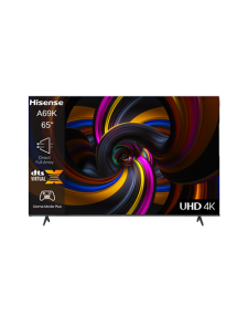 טלוויזיה חכמה הייסנס Hisense TV 4K UHD 65 65A69N 120Hsr VIDAA 7