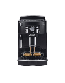 מכונת אספרסו Delonghi Magnifica S ECAM 21.117 מכונת קפה דלונגי אוטומטית טוחנת פולי קפה כולל הקצפה דגם ecam 21.117sb צבע שחור