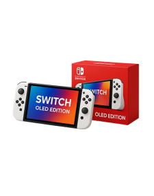 קונסולה נינטנדו סוויץ אולד Nintendo Switch Oled צבע לבן שנתיים אחריות 