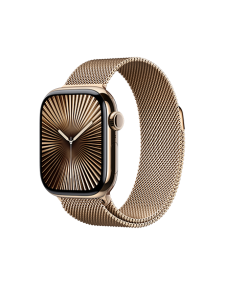 שעון חכם אפל Apple Watch Series 10 GPS + Cellular Titanium Case Milanese Loop