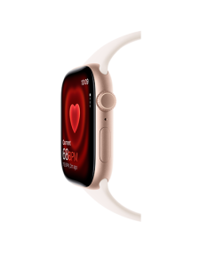 אפל ווטש Apple Watch Series 11 GPS + Cellular 42mm Rose Gold Aluminium Case with Light Blush Sport Band - M/L