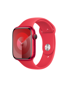 שעון אפל חכם Apple Watch Series 9 GPS + Cellular 45mm (PRODUCT)RED Aluminium Case with (PRODUCT)RED Sport Band - M/L