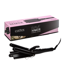 מסלסל שיער דיגיטלי 3 מוטות Cortex Wave maker 3 barrel waver