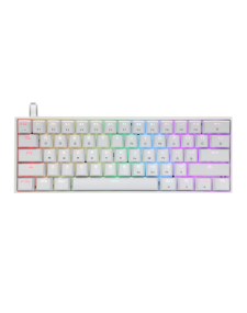 SKYLOONG GK-61 מקלדת גיימינג מכנית חוטית צבע לבן