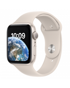 Apple Watch SE GPS 44mm שעון אפל חכם בצבע לבן