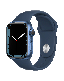 Apple Watch Series 7 GPS 45mm שעון חכם אפל בצבע כחול