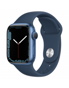 Apple Watch Series 7 eSIM 41mm שעון חכם אפל כחול