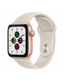 Apple Watch SE GPS 44mm שעון אפל בצבע זהב