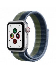 Apple Watch SE GPS+Cellular 40mm שעון אפל כסף+כחול/ירוק