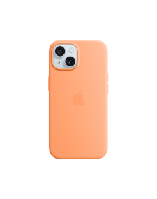 iPhone 14 Plus Leather Case with MagSafe - Orange
