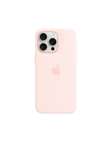 iPhone 15 Pro Max Silicone Case with MagSafe - Light Pink