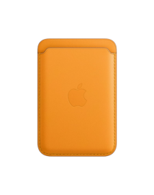 iPhone Leather Wallet with MagSafe - California Poppy
