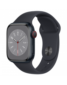 Apple Watch Series 8 GPS+Cellular 41mm Aluminium שעון אפל חכם בצבע שחור