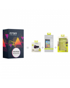 ערכת אביזרים Pure Gear ל Galaxy NOTE 20 Ultra -מגן מסך, כיסוי אחורי ומטען לרכב