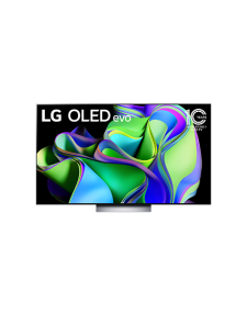 LG OLED evo 4K C3 טלוויזיה חכמה מבוססת בינה מלאכותית דוברת עברית בגודל 48 אינץ', עם מעבד מבוסס בינה מלאכותית דור שישי α9 ומערכת הפעלה webOS23