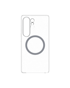 כיסוי אחורי מקורי שקוף עבור Samsung Galaxy S25 Ultra Clear Case Magnet