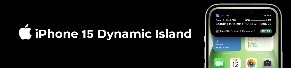 iPhone 15 Dynamic Island